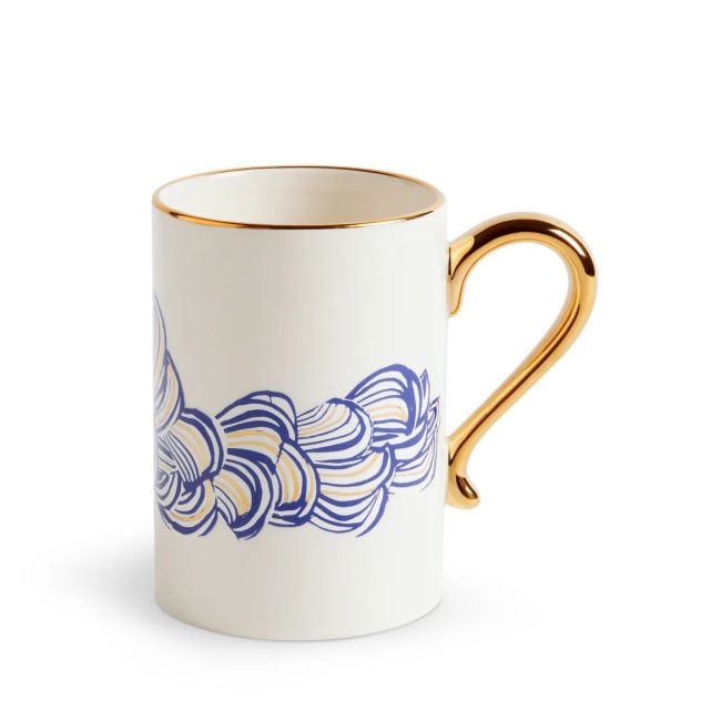 L'OBJET | L'objet | Ruan Hoffman Sweetheart Mug | Gold & White