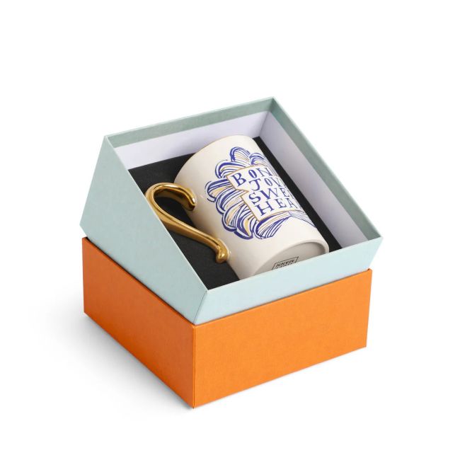 L'OBJET | L'objet | Ruan Hoffman Sweetheart Mug | Gold & White