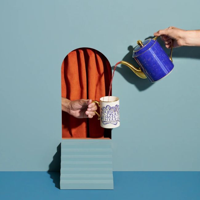 L'OBJET | L'objet | Ruan Hoffman Sweetheart Mug | Gold & White