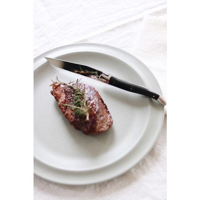 FORGE DE LAGUIOLE | Forge de Laguiole | Messenset 6 stuks | Ebbenhout