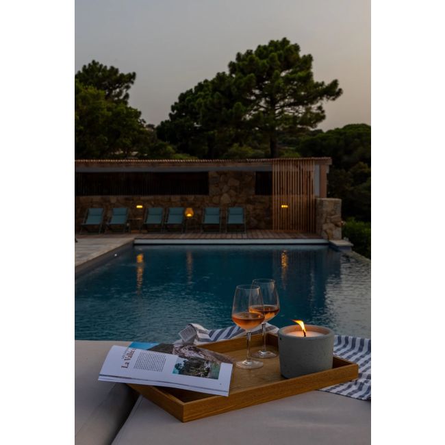 MON DADA | Mon Dada | Outdoor The Table Candle Small | Desert 