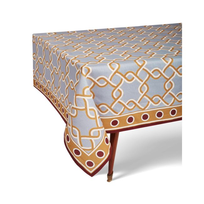 LA DOUBLE J | La Double J | Tafelkleed | Tackle | Turquoise