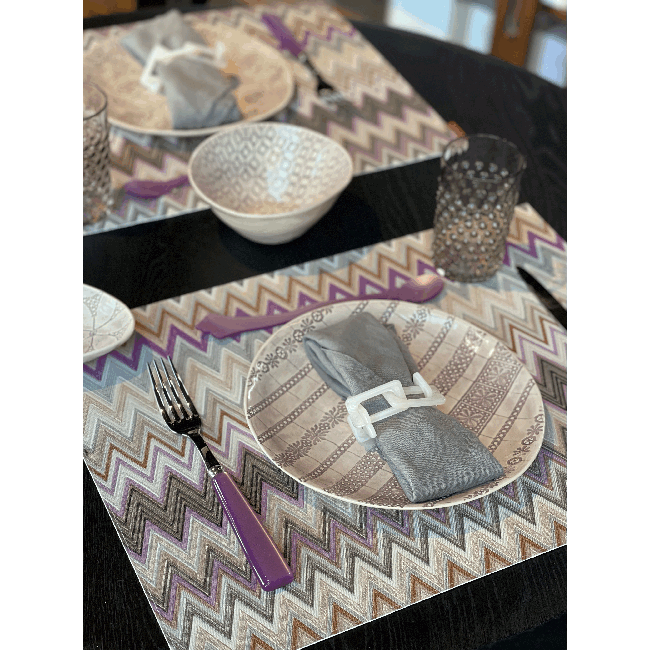 MISSONI HOME  | Missoni Home | Papermat | Placemats | Set van twee | 156