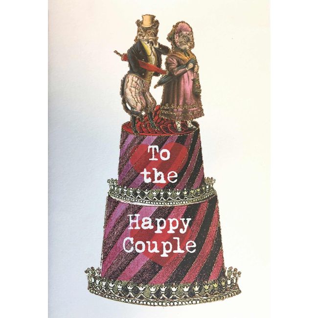 VANILLA FLY  | Vanilla Fly | Wenskaart | To The Happy Couple |A5