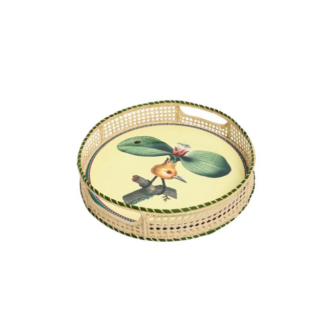 LA DOUBLE J | La Double J | Raffia Tray | Green