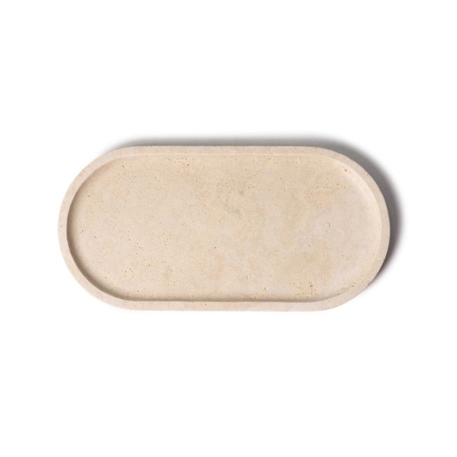 VORSPAGET HOME | Travertine Tray | Ovaal | 30x15cm