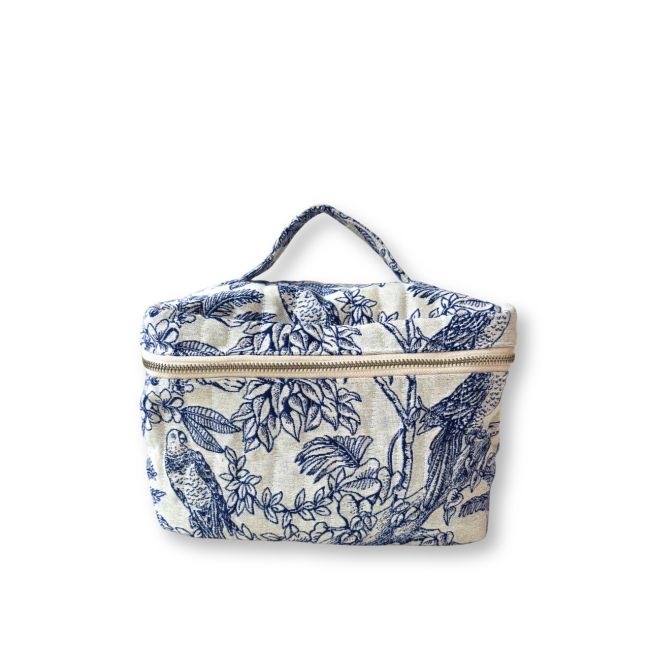 KHUS COLLECTION | Khus Collection | Toilettas | Tropics in Blue | Large