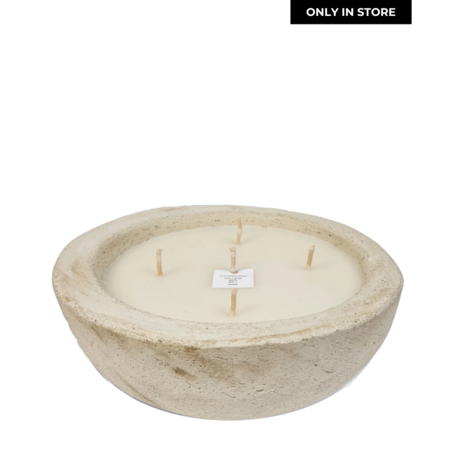 MON DADA - ONLY IN STORE | Mon Dada | Urban Outdoor Candle | XXXL + deksel | Ecru