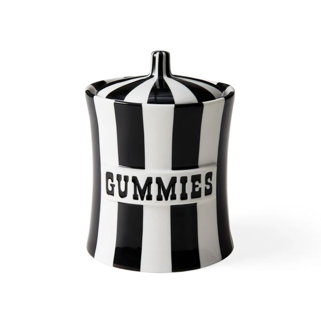JONATHAN ADLER  | Jonathan Adler | Vice Gummies Canister | Zwart