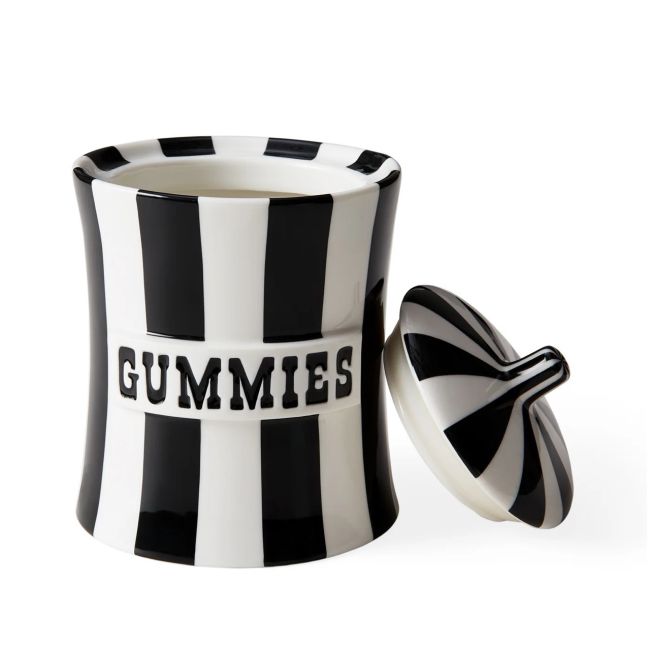 JONATHAN ADLER  | Jonathan Adler | Vice Gummies Canister | Zwart