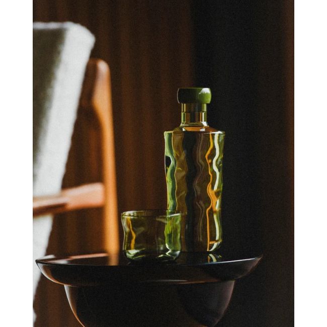 PAVEAU | Paveau | Bottle | Swirl | Wave | Moss