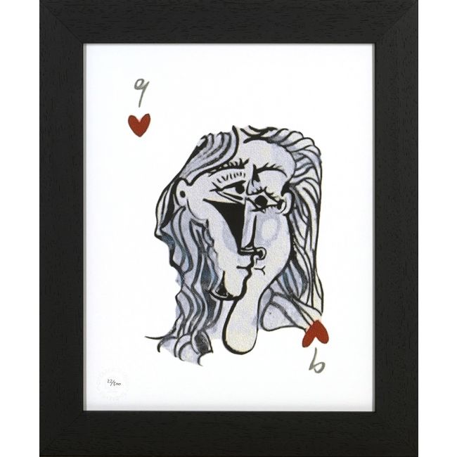 PICASSO | Picasso | Print met lijst | Women's Playing Card | 584I