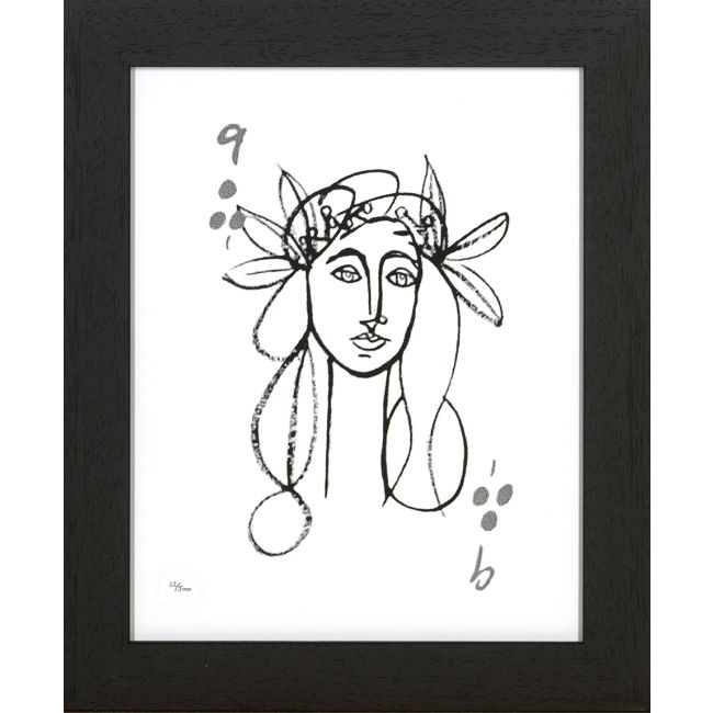 PICASSO | Picasso | Print met lijst | Women's Playing Card | 584J