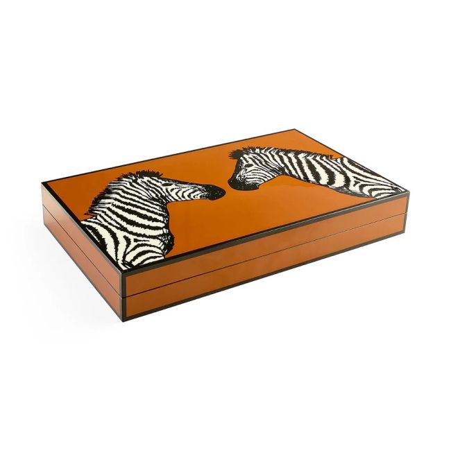 JONATHAN ADLER | Jonathan Adler | Zebra Backgammon Set