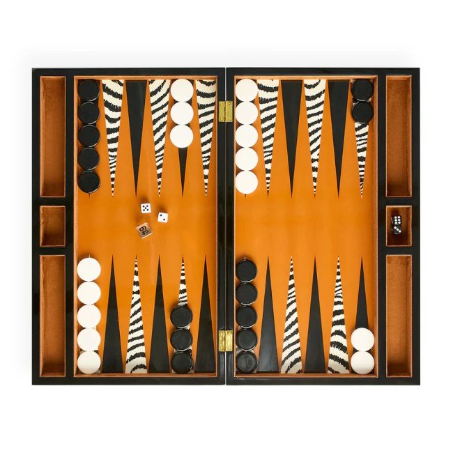 JONATHAN ADLER | Jonathan Adler | Zebra Backgammon Set