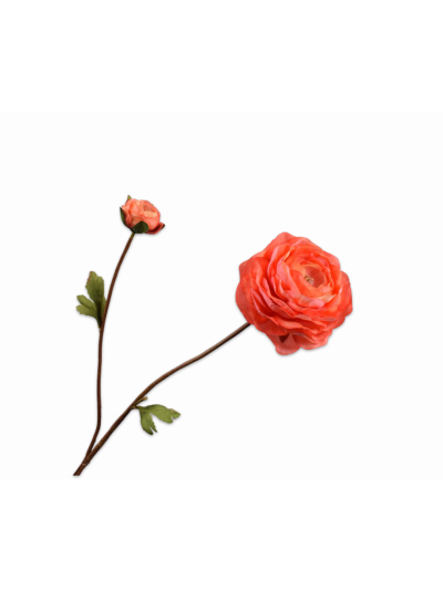 Silk-ka Ranonkel Tak Oranje 65cm - Vorspaget Home