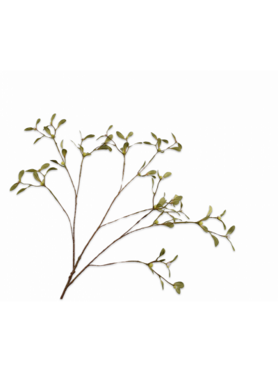 Silk-ka Mistletoe Tak Crème/Groen 108cm - Vorspaget Home