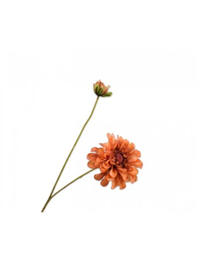 Silk-ka | Zinnia Tak | Oranje | 62cm