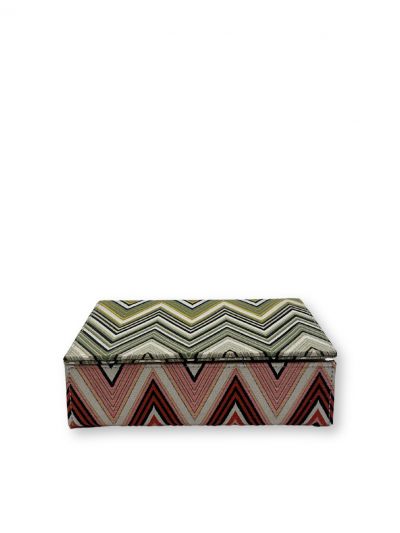 Bookbox Missoni Fabric Pink Small