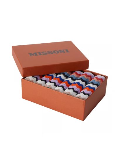 Missoni Home | Set van 6 Face Towels | Riverbero | 100 | Vorspaget Home