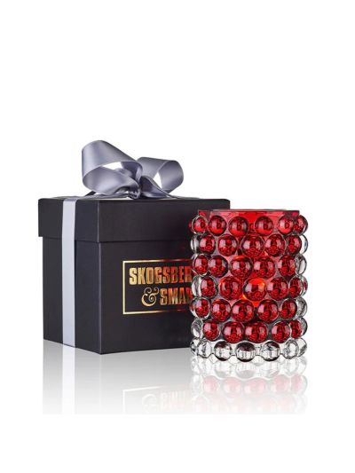 Skogsberg & Smart Waxinelichthouder Boule Medium Cardinal Red - Vorspaget Home