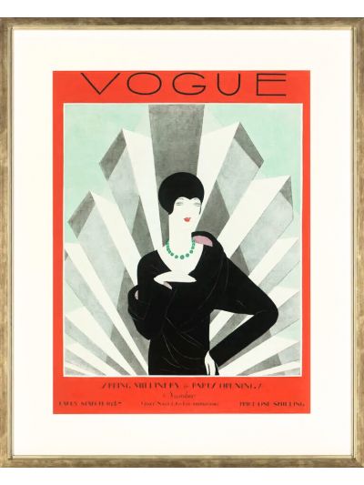 Vogue Covers  Print met Lijst  Vogue March 1927 