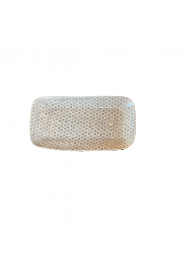 Wonki Ware | Schaal Rechthoek L | Warm Grey