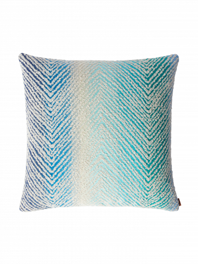 Missoni Home | Island | Sierkussen | Blauw | 50x50 cm