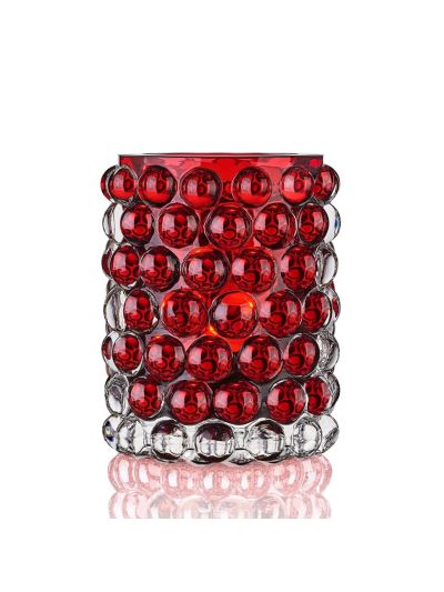 Skogsberg & Smart | Waxinelichthouder | Boule | Large | Cardinal Red