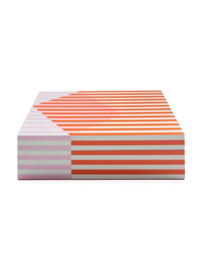 Jonathan Adler Copenhagen Lacquer Box Large Roze/Oranje - Vorspaget Home