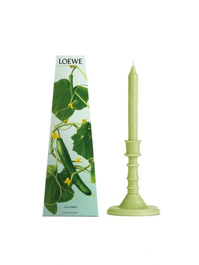 LOEWE geurkaars cucumber wax candleholder | Vorspaget Home