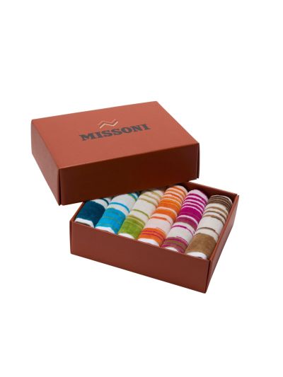 Missoni Home | Set van 6 Face Towels | Fiammetta | 100