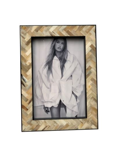 Fotolijst visgraat | Hoorn | Beige | 20x30cm