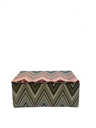 Bookbox Missoni Fabric Green Small