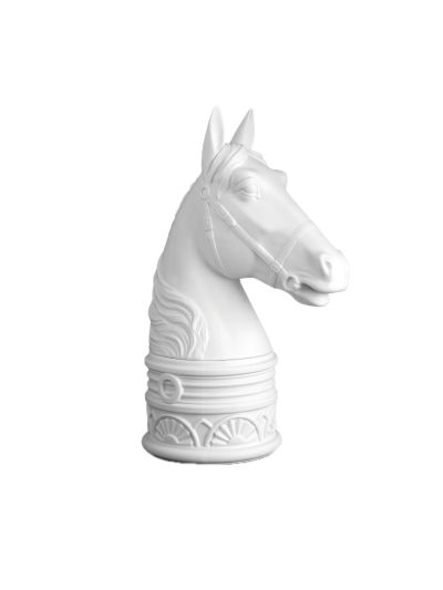 L'objet | Horse Bookend | White | Vorspaget Home