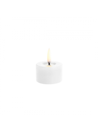 LED Rustieke Kaars Melted Wit 5x2,8cm - Vorspaget Home