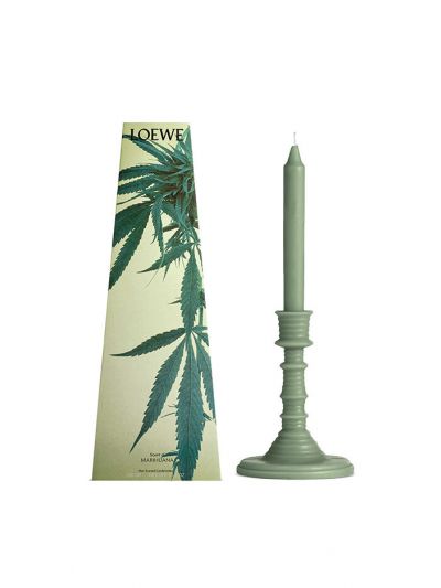 Loewe-marihuana-wax-candle-holder-Geurkaars