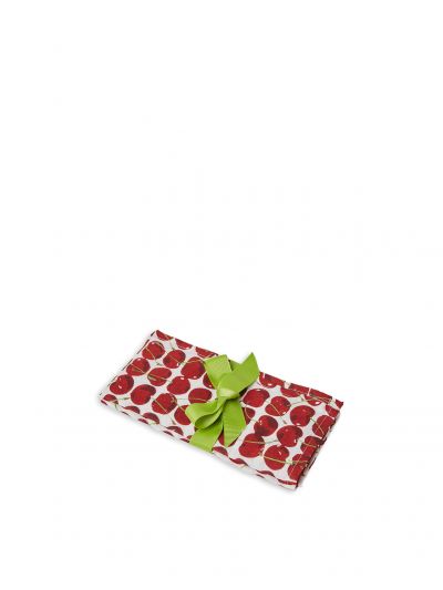 La Double J | Large Napkins set van 2 | Cherries Avorio