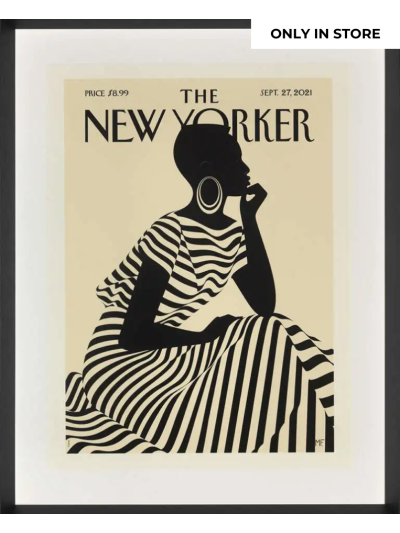 New Yorker Print met lijst September 2021 - Vorspaget Home
