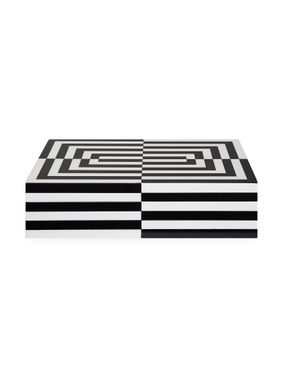 Jonathan Adler | Op Art Lacquer Box | Large