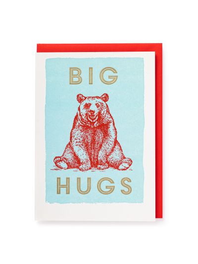 Archivist | Wenskaart | Big Hugs Blank | Vorspaget Home