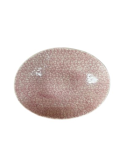 Wonki Ware | Schaal Ovaal L | Pink