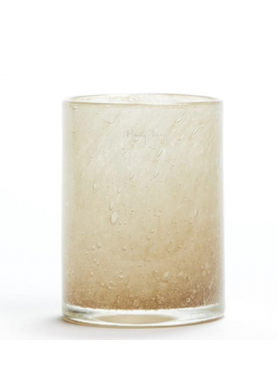 Henry Dean | Waxinelichthouder | H. Mary | Beige Bubbles | Cilinder