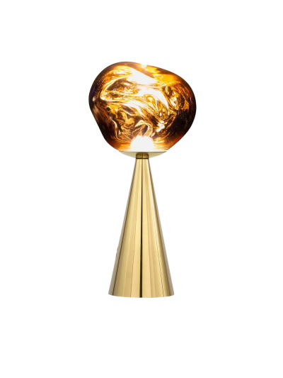product foto tom Dixon tafellamp melt portable goud  - Vorspaget Home