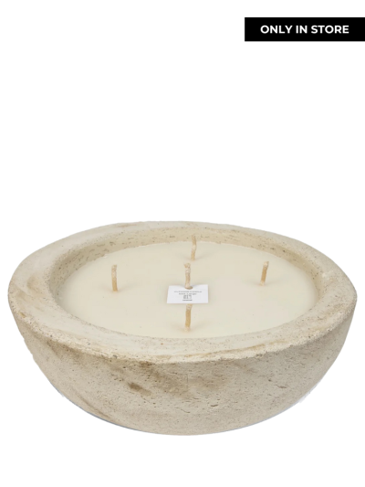 Mon Dada Urban Outdoor Candle XXXL + deksel Ecru - Vorspaget Home