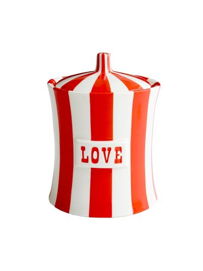 Jonathan Adler | Vice Love Canister | Rood