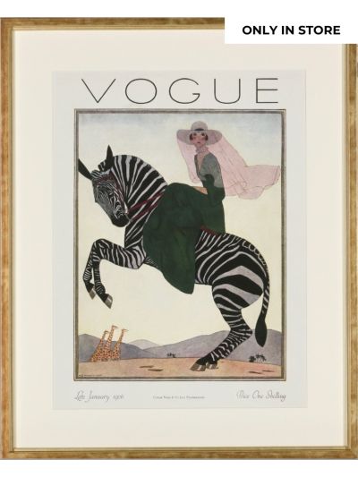 Vogue Covers Print met lijst January 1926 - Vorspaget Home