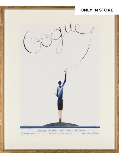 Vogue Covers Print met Lijst February 1929 Only in Store - Vorspaget Home