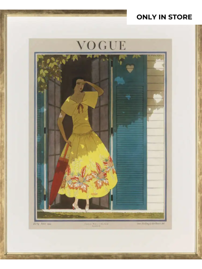 Vogue Covers Print met lijst June 1922 - Vorspaget Home