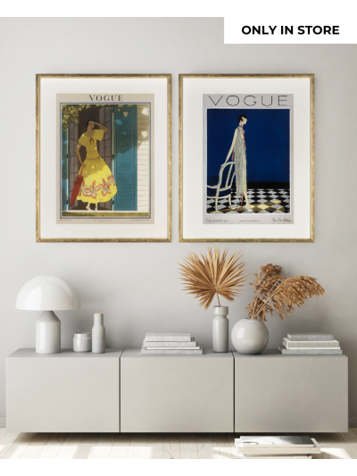 Vogue Covers Print met lijst June 1922 - Vorspaget Home